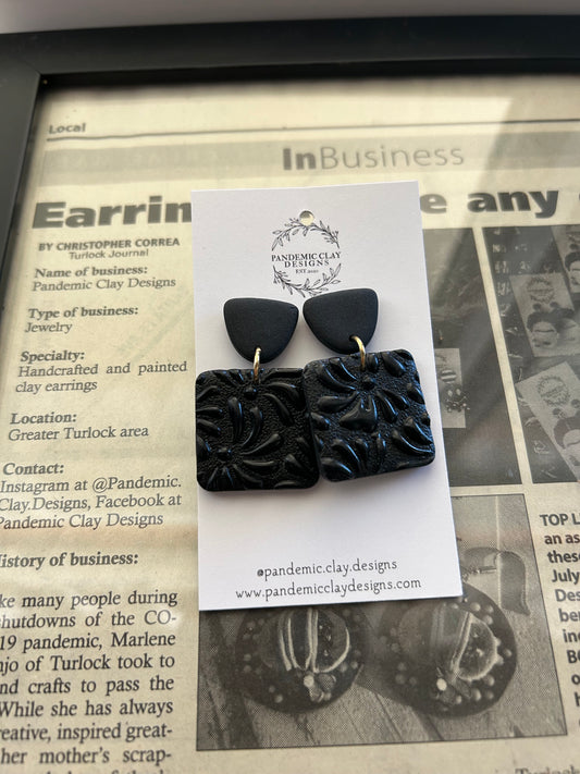 Black Talavera Squares