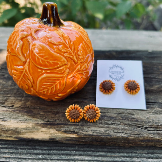 Sunflower Studs