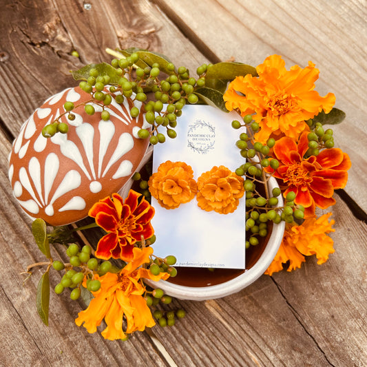 Marigold Jumbo Studs